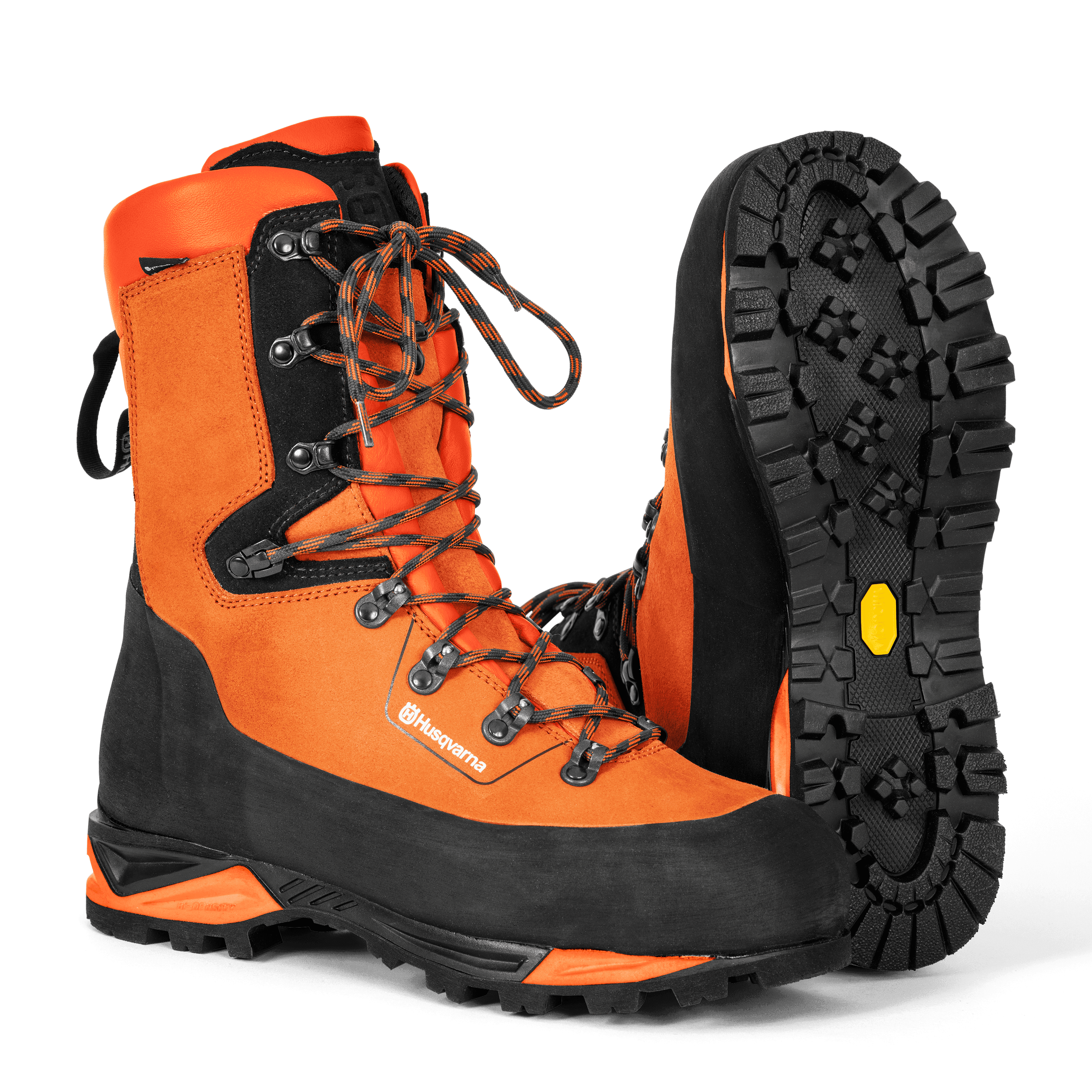 Protective leather boots with saw protection, Technical 24 image 0